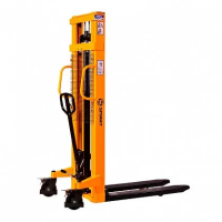 Ручной гидравлический штабелер SDJ 1525 (г/п 1.5 т, 2.5 м, фиксированные вилы) SMART