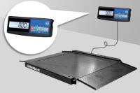 4D-LA-15/12-2000-A(RUEW) - Промышленные платформенные электронные весы с пандусом с 4 датчиками