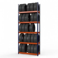 Стеллаж металлический Профи-Т для шин 3000x1540x455 мм. Полки:   5 шт.