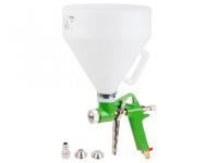 Краскораспылитель ECO SGH-710 (HP, сопло ф 4, 6, 8 мм, верх. бак 5000 мл) (для нанесения штукатурки и шпатлевки)