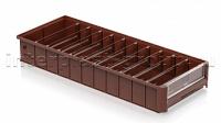 Полочный контейнер SK 6209 коричневый