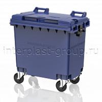 Мусорный контейнер 770 л синий