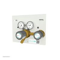 Газовая рампа кислородная GCE MTLX (DRUVA, 1 бал., одноплеч. ручн., редук., 300/20 бар) стационарн.