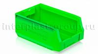 Складской лоток/контейнер для зап. частей, крепежей, светло-зеленый, 350x225x150 мм
