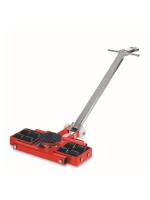 Роликовая платформа поворотная TOR X8 г/п 
8тн (с ручкой)