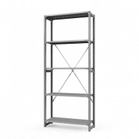 Стеллаж металлический ТСУ Универсал, 2500x1060x500 мм. Полки: метал. перф. усил. 5 шт.