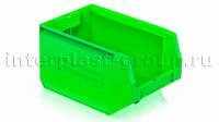 Складской лоток/контейнер для зап. частей, крепежей, светло-зеленый, 350x225x200 мм