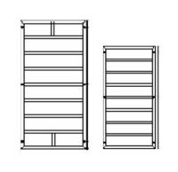 Щит доборный 0,65х2,7 профиль 2,5 мм