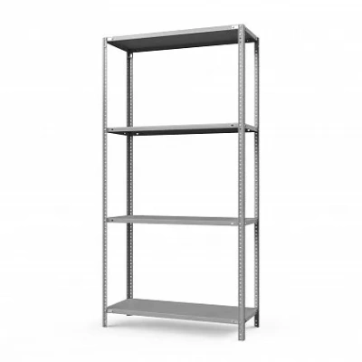 Стеллаж металлический ТС Лайт, 2200x1200x800 мм. Полки: 4 шт. метал.