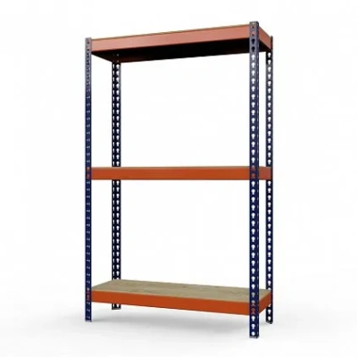 Стеллаж металлический Профи-Т 2000x1845x1005 мм. Полки: фанера 3 шт.