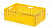 Ящик складной, 600х400х220 мм, желтый
